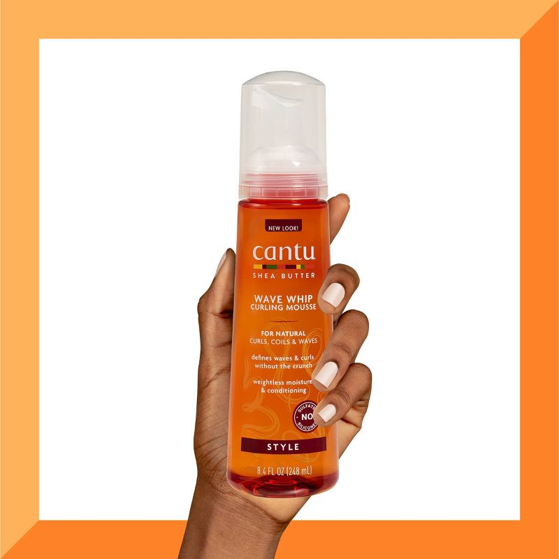 Cantu Wave Whip Curling Mousse - 8.4 fl oz, 6 of 9