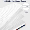 Belatt Lined Spiral Journal Notebook, A5 College Ruled Notebook for Journaling, Note-Taking, and Daily Planning, Durable Hardcover with Elegant Design - 2 of 4