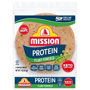 Mission Protein Tortilla Wraps - 9oz/6ct - 1 of 4