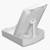 iHome Vanity Mirror with Lights and Makeup Organizer, Travel Mirror with Three Color Light Modes  - White (iCVS30) - 2 of 4