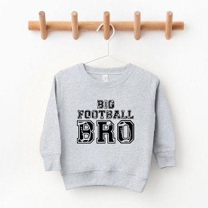 The Juniper Shop Big Football Bro Toddler Graphic Sweatshirt - 1 of 2