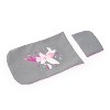 Bayer: Pram Cosy, Fairy Poka Dot Grey Pink - Includes Blanket+Pillow+Handbag, for Dolls Up to 18", Ages 3+ - 4 of 4