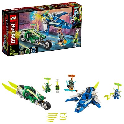 LEGO NINJAGO Jay and Lloyd's Velocity Racers Ninja Building Kit 71709