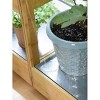 Gardener's Supply Company Galvanized Tray for Bamboo LED Grow Light Plant Shelf | Durable Leak and Rust Proof Potted Plants Steel Tray Holder | Easy - 3 of 3