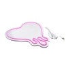New View Dripping Heart Light Up Neon Wall Mirror - 3 of 3