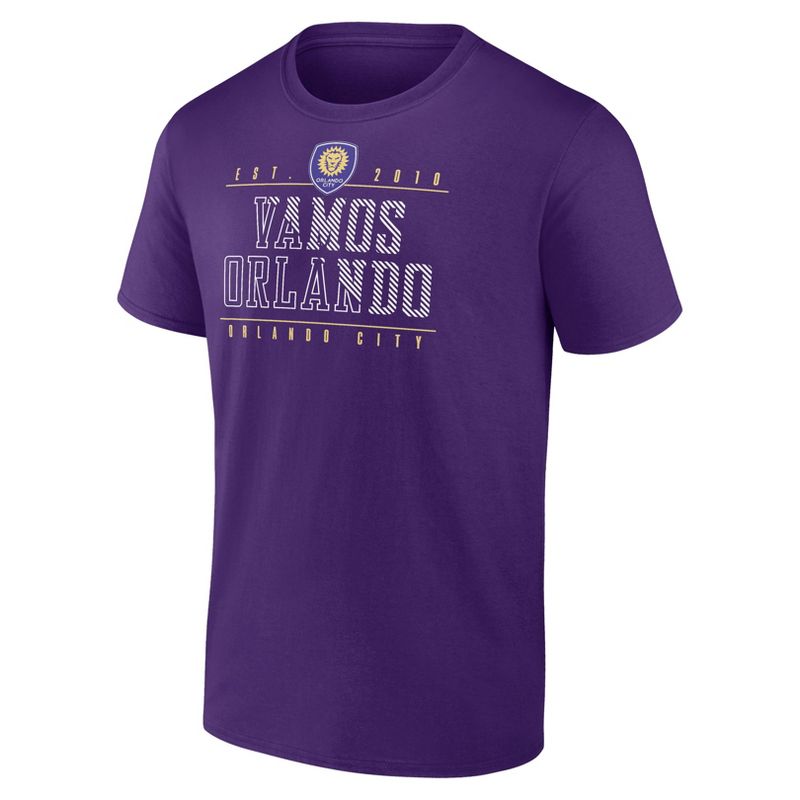 MLS Orlando City SC Men&#39;s Short Sleeve Pitch Core T-Shirt, 2 of 4
