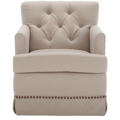 Millicent Swivel Chair - MCR4676A - Taupe - Safavieh
