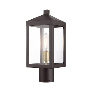 Livex Lighting Nyack 1 - Light Post Light in  Bronze - 1 of 1