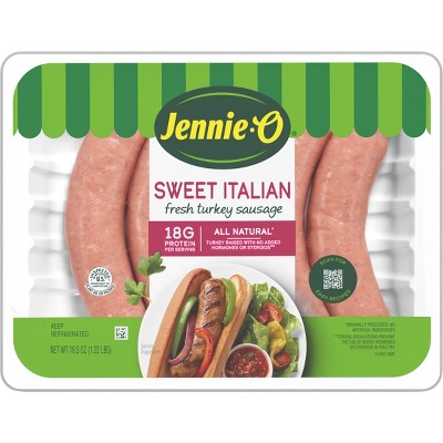 Sweet Italian Turkey Sausage 4 oz. Grillers - Swiss Villa