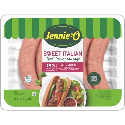 Jennie-O Sweet Italian Turkey Sausage 19.5 Oz, Turkey