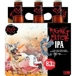 Flying Dog Raging Bitch Belgian IPA Beer - 6pk/12 fl oz Bottles - 1 of 3
