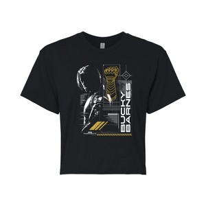 Women's - Marvel - Thunderbolts Bucky Barns Digital Cropped Graphic T-Shirt - 1 of 4