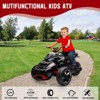 12V 3 Wheeler Ride On ATV Electric Motorcycle, Battery Powered Electric Vehicle w/Led Lights - 4 of 4