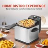 Elite Cuisine 1.6qt Deep Fryer - Stainless Steel - 4 of 4