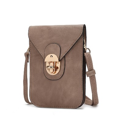 MKF Collection Kianna Medium Phone Crossbody Women's Vegan Leather Handbag by Mia K