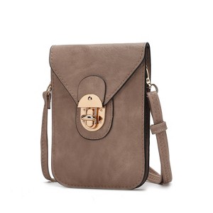 MKF Collection Kianna Medium Phone Crossbody Women's Vegan Leather Handbag by Mia K - 1 of 4