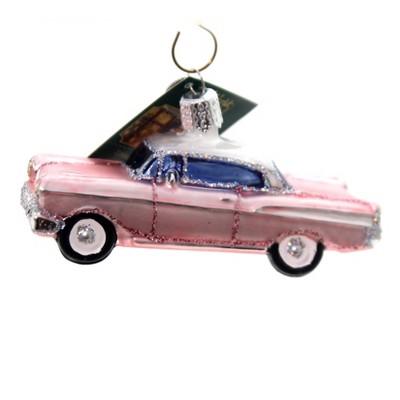 Old World Christmas 2.0" 57 Chevy Ornament Vintage Car  -  Tree Ornaments