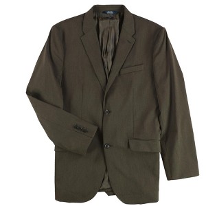 Perry Ellis Mens Stretch Solid Two Button Blazer Jacket - 1 of 2