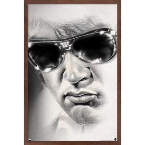 Trends International Elvis Presley - A Moment In Time Framed Wall Poster Prints - 1 of 4