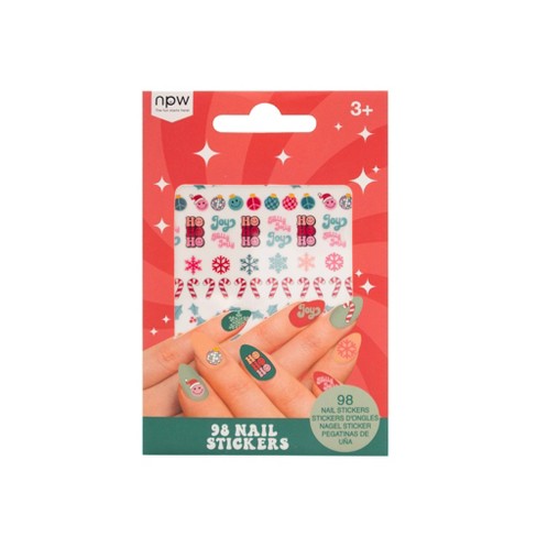 Christmas Nail Stickers 98ct - image 1 of 3