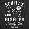 Schitts And Giggles Comedy Club Baby Bodysuit Funny Nightclub Joke Jumper For Infants - Crazy Dog Baby Bodysuit - 2 of 4