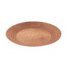 Achla Designs 28.5" Hammered Bird Bath with Wrought Iron Folding Ring Stand Copper - image 2 of 4