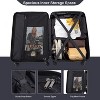 Belatt 3-Piece Luggage Set (20/24/28") - TSA Lock, 360° Spinner Wheels, Nestable Design & Adjustable Pull Rod - 4 of 4