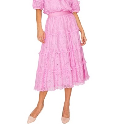 Women's Eyelet Skirt - Joh