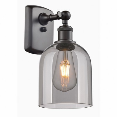 Bella - 1 Light Wall Sconce In Industrial Style-10.5 Inches Tall and 5.5 Inches Wide