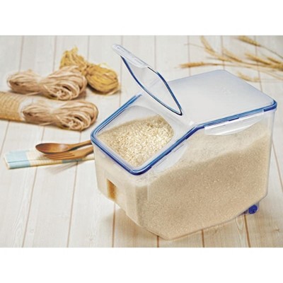 Apex Vanguards 5-Liter Clear Plastic Airtight Food Storage