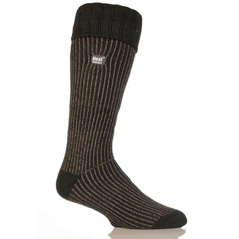 Heat Holders Men's Chris Original Ribbed Boot Socks, Warm + Soft, Hiking,  Cabin, Hunting, Outdoor, Cozy Socks