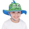 Kids Sun Hat for Girls & Boys with UV Protection - Toddler Beach Hat for Fishing Safari Play Hat with Sunglasses (2-7 Years) - 4 of 4