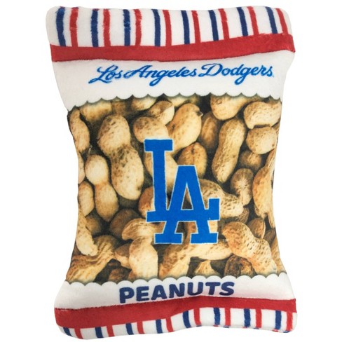 Baseballism Get Your Peanuts! Women's Warm-Up Tee - Los Angeles Dodgers 2XL