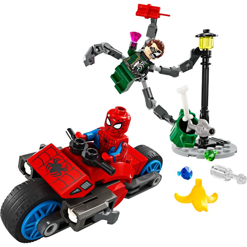LEGO Marvel Motorcycle Chase: Spider-Man vs. Doc Ock 76275, 3 of 8