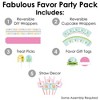Big Dot of Happiness Whole Llama Fun - Llama Fiesta Baby Shower or Birthday Party Favors and Cupcake Kit - Fabulous Favor Party Pack - 100 Pieces - 2 of 4