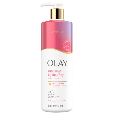 Olay Nourishing + Hyaluronic Acid 17oz Lotion Pump: Hydrating, Whole Body, Normal to Dry Skin