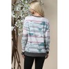 Women's Brooke Aztec Hacci Sweatshirt - Avery Apparel - 2 of 2