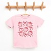 The Juniper Shop Coquette Strawberry Chart Youth Short Sleeve Tee - XL - Pink - 2 of 4