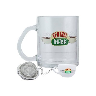 Paladone Products Ltd. Friends Central Perk Tea Gift Set | Mug and Infuser