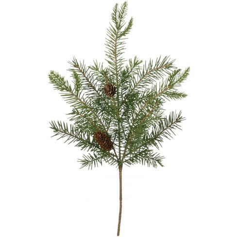 Sullivans Green Pine Needle Spray Christmas Tree Pick in the Christmas Picks  department at