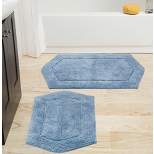 Waterford Collection Cotton Tufted Set of 3 Bath Rug Set - Home Weavers