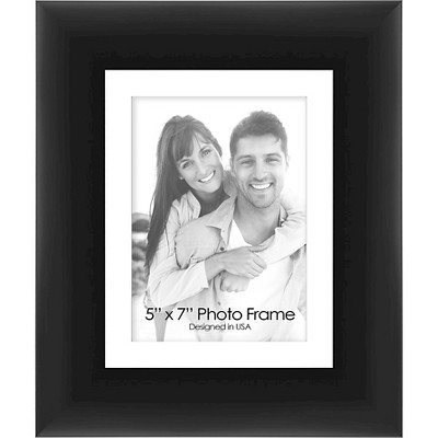 5" x 7" Photo Frame Family III Single Picture Frame Brown - PTM Images