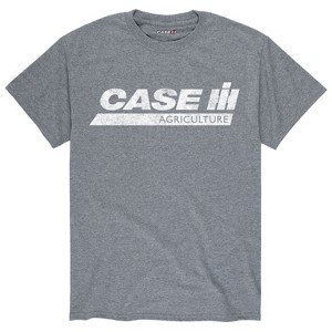 Men's - Case IH - Agriculture Logo Distressed Stripe Short Sleeve Graphic T-Shirt - 1 of 4