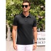 Polo Shirts for Men Short Sleeve Casual Business Sports Tennis Golf Shirts - image 3 of 4