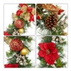 9ft Prelit Christmas Garland with Battery-Operated Lights, Silver Balls & Pine Cones - Indoor/Outdoor Mantle & Stair Decor - 4 of 4