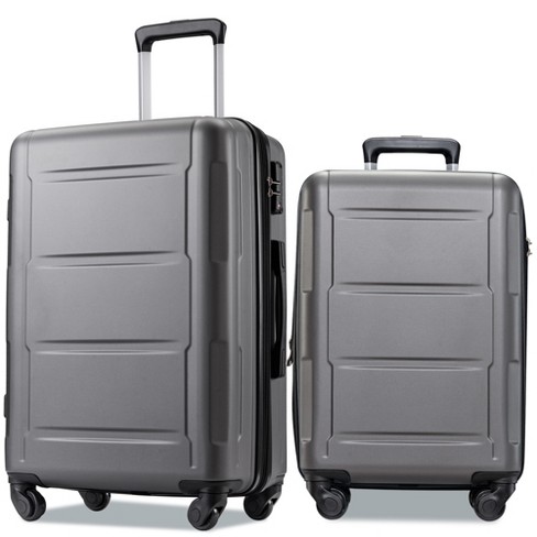 High quality travel luggage 20/24/26/29 size Space Gold PC Rolling Luggage  Spinner brand Travel Suitcase