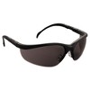 MCR Safety Klondike KD1 Series Black Safety Glasses with Gray Lenses - Box of 12 - 4 of 4