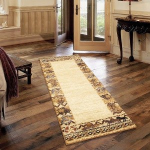 Kumasinova Western Frontier Area Rug – Exclusive Design for Living Room, Kid & Pet-Friendly, Made in Turkey, Stain-Resistant Door Mat - 1 of 4
