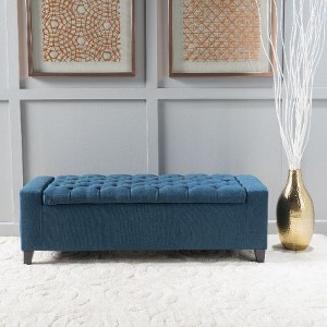 Kumasinova 51" Tufted Top Ottoman with Storage, Versatile as Storage Bench, Foot Stool, Entryway Bench, Ottoman Bench for Living Room & Bedroom - 1 of 4