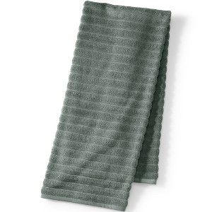 Lands' End Organic Cotton Rib Bath Towel - 1 of 3